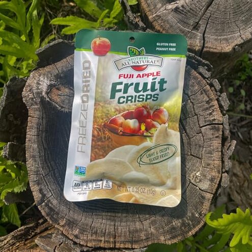 Brothers-ALL-Natural Fuji Apple Crisps, 0.35-Ounce Bags, 24 Count (00017)