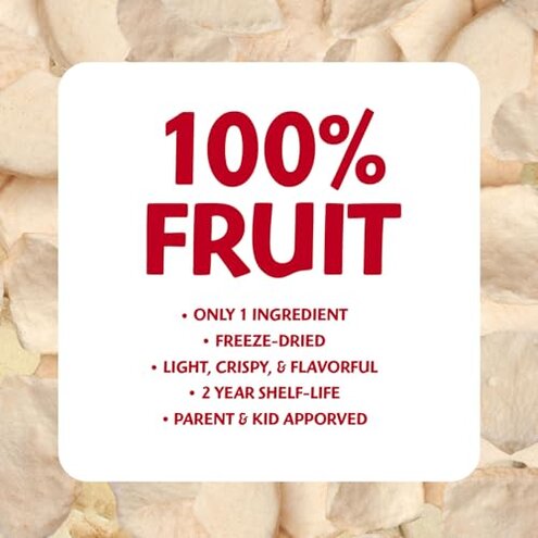 Brothers-ALL-Natural Fuji Apple Crisps, 0.35-Ounce Bags, 24 Count (00017)