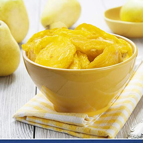 Traina Home Grown Extra Fancy Dried Pear Halves - SEASONAL/LIMITED -Healthy, No Added Sugar, Non GMO, Gluten Free, Kosher Certified, Vegan, Value Size (5 lbs)