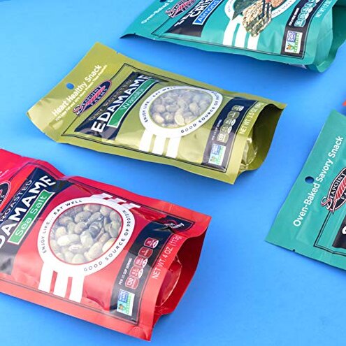 Seapoint Farms Wasabi Dry Roasted Edamame, Healthy Gluten-Free Snacks, 12-Pack, 3.5 Ounce (Pack of 12)