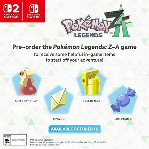 Pokémon™ Legends: Z-A - Nintendo Switch