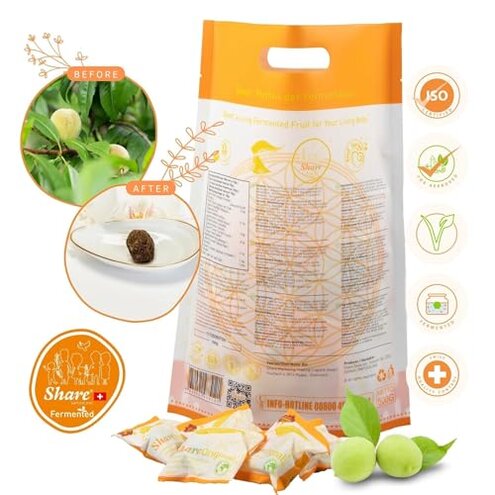 2x Share Original&reg; Fermented Green Plum Japanese Apricot 1,1lb, 30+month fermented + 1x Share Pomelozzini 0,375lb | Original fermented naturally grown grapefruit