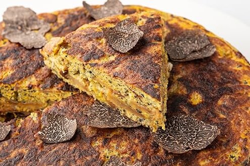 La Rustichella - Black Truffle Pat&eacute;, White Truffle Pat&eacute; and Black Sliced Truffle Set, (270g - 9,52 OZ) - Vegan, Gluten Free, Cholesterol Free