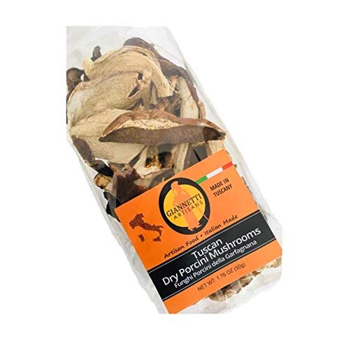 Giannetti Artisans Dried Italian Porcini Mushrooms (2025 Batch) - Imported from Tuscany - 1, 2 & 3 packs (2)