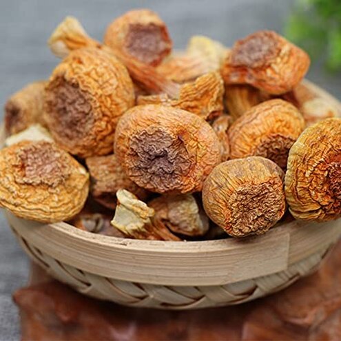 Brazil Mushroom;Ji Song Rong;Agaricus Blazei;Garicus Blazei Murill;Blazei Brazilian Cap Mushroom Ji Song Rong;Dried Agaricus Blazei/Tricholoma Matsutake,Himematsutake (500 g(1.10 Pound))