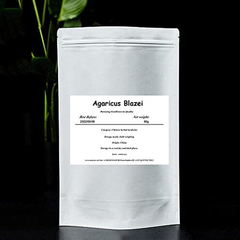 Brazil Mushroom;Ji Song Rong;Agaricus Blazei;Garicus Blazei Murill;Blazei Brazilian Cap Mushroom Ji Song Rong;Dried Agaricus Blazei/Tricholoma Matsutake,Himematsutake (500 g(1.10 Pound))