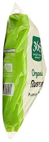 Potatoes russet Organic 5 pounds box