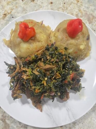 Fresh African Ghana Puna Yam, New YAM Between 5-7Lbs (1-2 tubers) Note Item Sold by Weight not per Piece