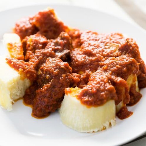 Kovafood Fresh Ghana Yam (2-3 Tubers), 10 Lbs. All Sliced and Cleaned-Cut to Guarantee Freshness upon delivery