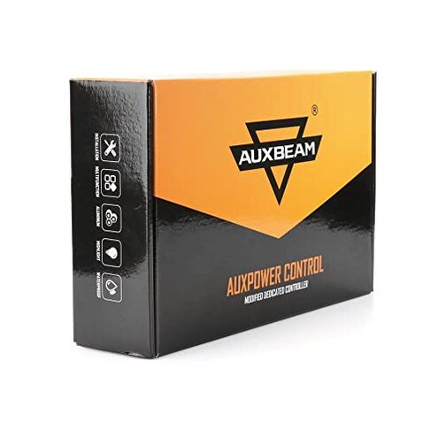 Auxbeam 8 Gang Switch Panel BB80 Universal Circuit Control Relay System Automatic Dimmable LED Switch Control Panel Switch Pod Touch Switch Box for Car Truck Offroad ATV SUV - Blue, 2 Years Warranty