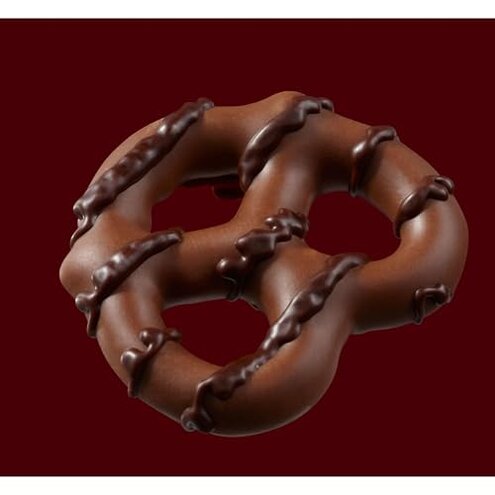 Hershey's Dipped Pretzels, 4.25 oz. Bags, Case of 12 (Milk Chocolate)