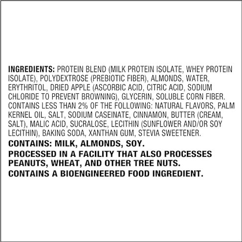 Quest Nutrition Apple Pie Protein Bar, 20g Protein, 4g Net Carbs, 2g Sugar, Gluten Free, Keto Friendly, 12 Count