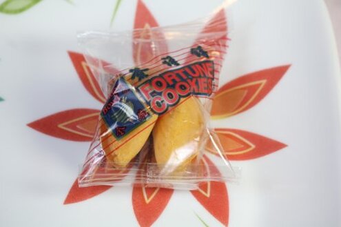 Fortune Cookies Fresh Single Wrap 400 Pcs (1 Box)At D&J Asian Market