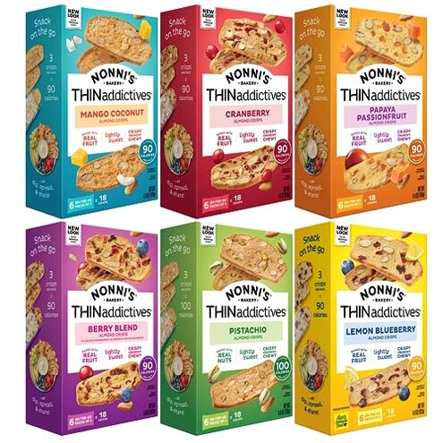 Nonni’s THINaddictives — Stale Texture & Packaging Issues