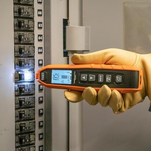 Klein Tools ET450 Advanced Underground Circuit Breaker Finder and Wire Tracer Kit for Energized and Non-Energized Breakers, Fuses, and Wires