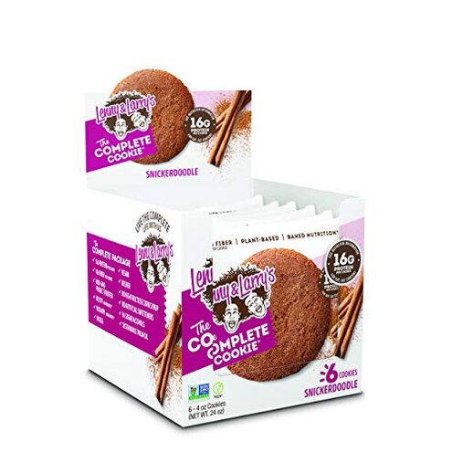 Lenny & Larry's The Complete Cookie, 8 Flavor Variety Pack, Soft Baked, 16g Plant Protein, Vegan, Non-GMO, 4 Ounce Cookie (Pack of 16)