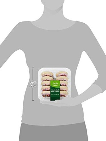 Frosted Sugar Cookies With Pink Icing - 13.5oz 10ct - FrostyDelights Pack of 2