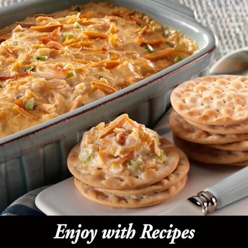 Carr's Table Water Crackers, Baked Snack Crackers, Party Snacks, Original, 4.25oz Box (1 Box)