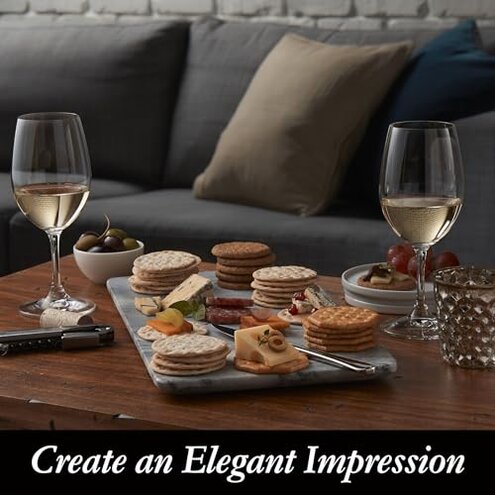 Carr's Table Water Crackers, Baked Snack Crackers, Party Snacks, Original, 4.25oz Box (1 Box)