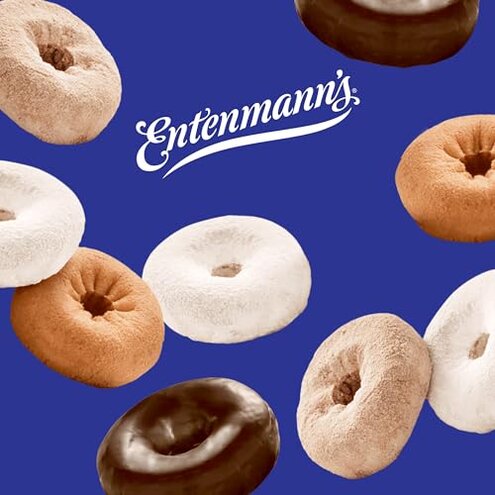 Entenmann's Softees Family Pack 12 Assorted Donuts 22 oz (Pack of 6)