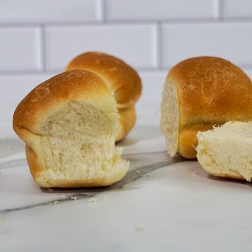 Hero Hawaiian Rolls &ndash; Net Low Carb Slider Buns & Dinner Rolls | High Fiber, 0g Net Carbs, 0g Sugar & 60 Calories per Serving Sub Rolls (24 Buns, Pack of 2)