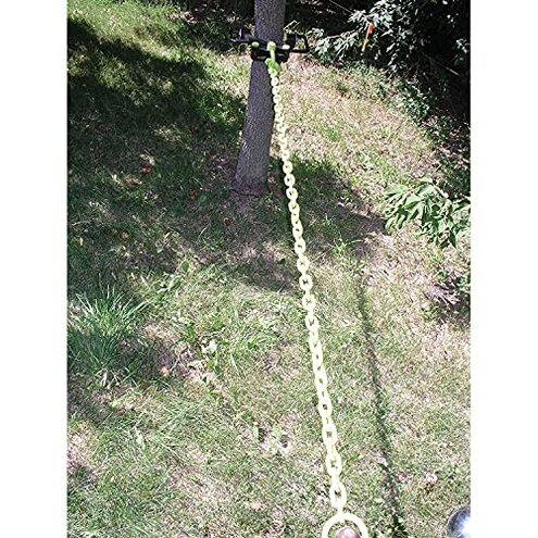 Brush Grubber BG-12 Tugger 6 Foot Steel Link Extreme Chain with Anti Backlash Design, for Attaching Tools to ATV/Lawn Tractor