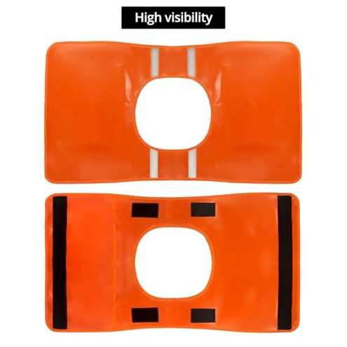 QWORK Winch Damper, 2 Pack Heavy Duty Safety Recovery Dampener Recovery Line Dampener Car Off-Road Winch Rope Dampener Blanket with Pocket