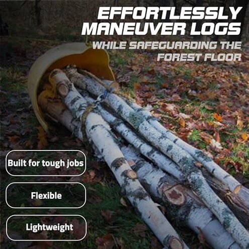 Portable Winch PCA-1290 Skidding Cone for Logs - Durable and Lightweight, Complements Portable Winches and Log Skidder for Efficient and Safer Logging