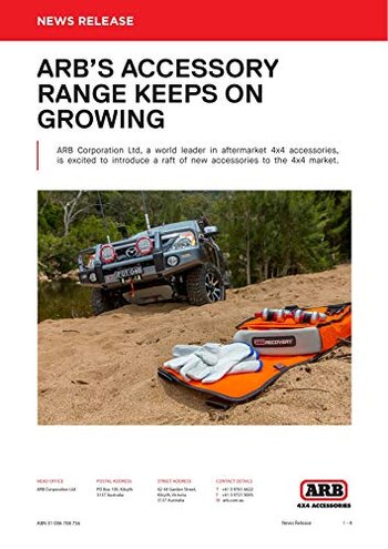 ARB RK12 ARB Weekender Recovery Kit ARB Weekender Recovery Kit…