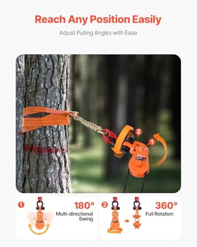 FITHOIST 2 Ton Snatch Block with G80 Chain | 3'' Sheave for 3/8" Inch Wire Rope | Pulley Block with Shackle for Heavy Duty Towing and Recovery Equipment | Tow Truck Rollback Wrecker Car Hauler Winch