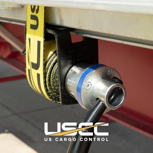 US Cargo Control Ergo 360 Combination Winch Bar, 34 Inch, Winch Bar for Flatbed Trailers with Ergonomic Design and No-Slip Grip, Yellow Cargo Winch Bar with Angular Tip for Winches and Lever Binders