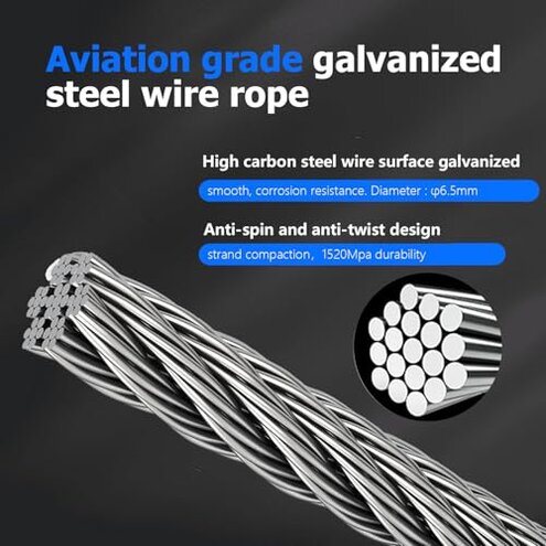 JOYANALL Portable Power Puller,5 Ton Capacity Come Along Winch with 11.5FT Steel Cable,Heavy Duty Come Along Tool with Dual Gears,3 Hooks,Hand Winch Tool