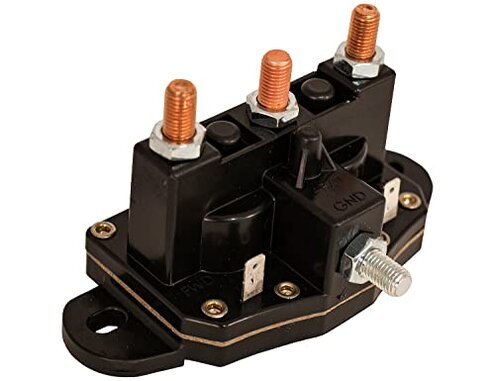 Buyers Products 1306600 Solenoid Switch, Powers Reversing Motor Equipment, Truck Winches, Tarp Systems, Boat Lifts & More