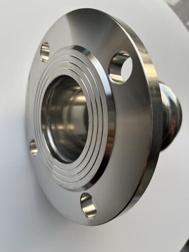 304 stainless steel compression flange adapter thin wall compression threading pipe drinking water pipe 1 series PN10(Inside diameter 76.1mm)