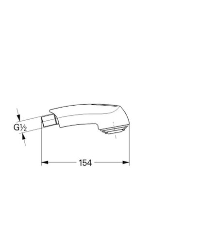 GROHE 46312SD0 Pull Out Spray, RealSteel