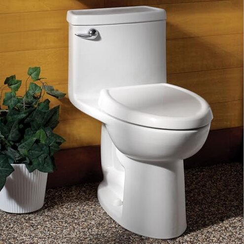 American Standard 735122-400.020 Cadet 10 Inch Toilet Lid for Right-Height and Compact Models, White (17.31"L x 7.5"W)