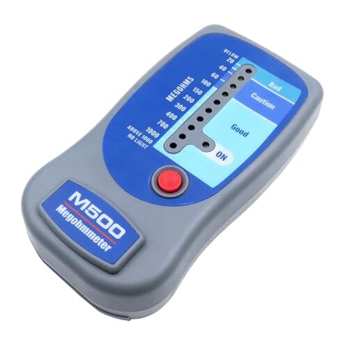 M500 Megohmmeter for Insulation Testing，Compatible with Supco M500 Electronic Megohmmeter up to 1000 Megohms