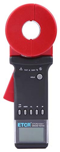 ETCR ETCR2100A+ Digital Clamp Ground Earth Resistance Meter Tester 0.01-200Ω