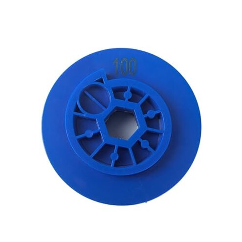 7Pc 100mm Snail Lock Diamond Granite Marble Buffing Stone Marble Polishing Pads Concrete Floor Polishing Pad Edge Grinding Wheel(200)