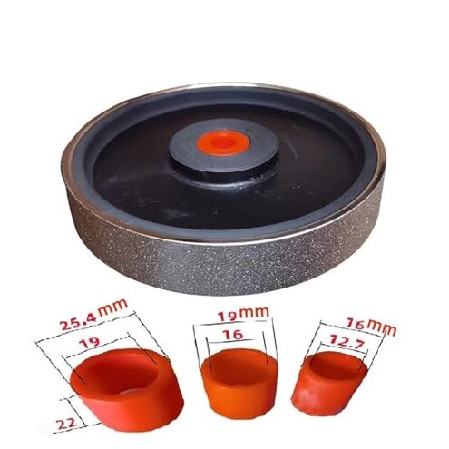 1 Pcs 6 Inch Diamond Electroplating Parallel Plastic,Diamond Grinding Wheel Grinding Wheel, with Reducing Sleeve 150x25.4x25mm(320)