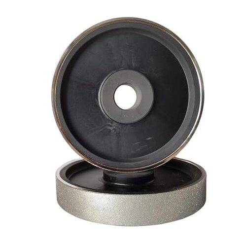 1 Pcs 6 Inch Diamond Electroplating Parallel Plastic,Diamond Grinding Wheel Grinding Wheel, with Reducing Sleeve 150x25.4x25mm(320)