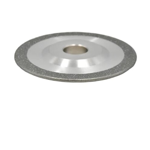 Grinding Wheel Diamond ARC, Semi-Circular Dia 100mm 125mm 150mm 200/400, Grit Alloy Screw Slotting Sharpening Tools(D150mmXArbor 32mm,200 400_THICKNESS2MMR1.0)