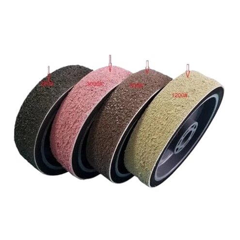 Resin 6 Inch Burr Wheel, Soft Lapidary Diamond Cabbing Wheel, Nova Polishing Wheel Diamond, for Cabbing Machine(280 grit 1pcs)