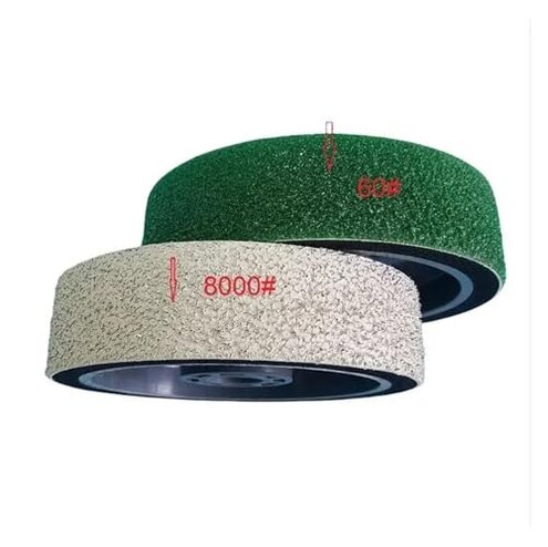 Resin 6 Inch Burr Wheel, Soft Lapidary Diamond Cabbing Wheel, Nova Polishing Wheel Diamond, for Cabbing Machine(280 grit 1pcs)