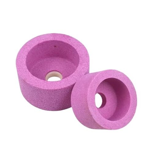 1pcs Cup Shaped Chromium Corundum (PA), Grinding Wheel,for Grinding Machine Dia 50 75 100 125 150 200mm Cup-Shaped(100x50x20mm P80)