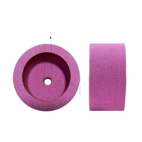 1pcs Cup Shaped Chromium Corundum (PA), Grinding Wheel,for Grinding Machine Dia 50 75 100 125 150 200mm Cup-Shaped(100x50x20mm P80)
