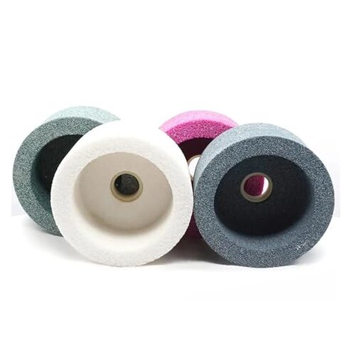 1pcs Cup Shaped Chromium Corundum (PA), Grinding Wheel,for Grinding Machine Dia 50 75 100 125 150 200mm Cup-Shaped(100x50x20mm P80)