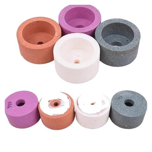 1pcs Cup Shaped Chromium Corundum (PA), Grinding Wheel,for Grinding Machine Dia 50 75 100 125 150 200mm Cup-Shaped(100x50x20mm P80)