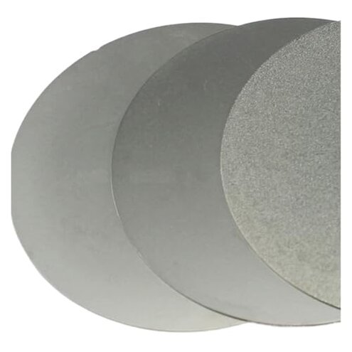 3Pcs 6''150mm Diamond Coated Grinding Wheel, Disc 240/600/3000 Grit Lapping Flat, Lap Polishing Grind Wheel for Jewelry Glass Rock(80 240 400 Grit)