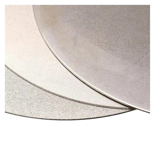 3Pcs 6''150mm Diamond Coated Grinding Wheel, Disc 240/600/3000 Grit Lapping Flat, Lap Polishing Grind Wheel for Jewelry Glass Rock(80 240 400 Grit)